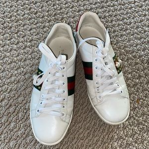 Gucci pearl sneaker size 36.5 AUTHENTIC